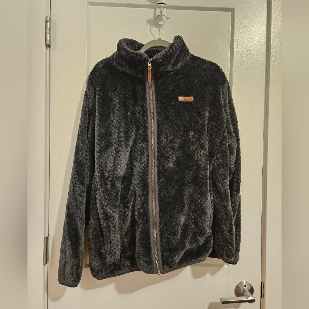 Columbia Charcoal Fleece Jacket